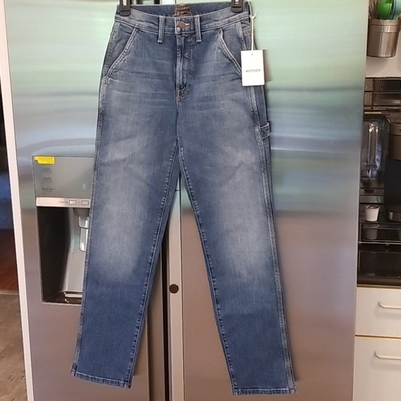 💕MOTHER💕 High Waisted Utility Jeans ~ So Long - Picture 11 of 16